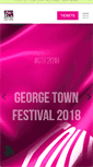 Mobile Screenshot of georgetownfestival.com
